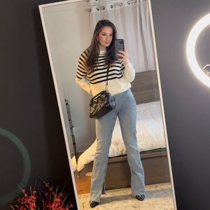 Mango stripped sweater wore only a couple of times